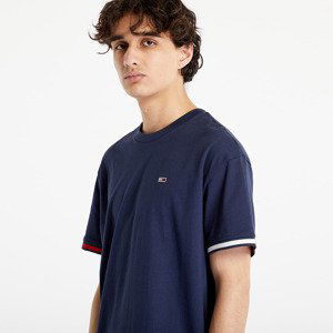 Tommy Jeans Relaxed Flag Cuff Te T-Shirt Twilight Navy