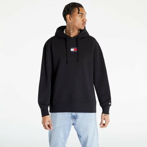 Tommy Jeans Relaxed College Pop Hoodie Black