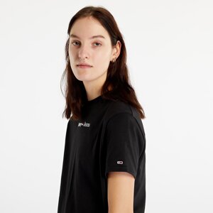 Tommy Jeans Classics Serif Linear T-Shirt Black