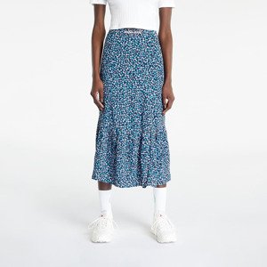 Tommy Jeans Ditsy Floral Midi Skirt Blue Ditsy Floral Print