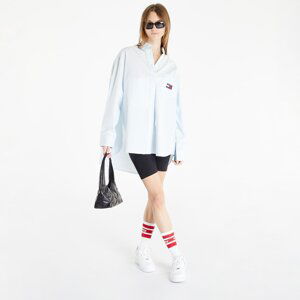 Tommy Jeans Super Oversized Shirt Shimmering Blue