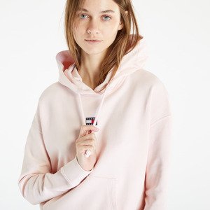 Tommy Jeans Badge Hoodie Faint Pink