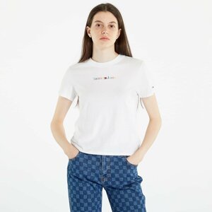 Tommy Jeans Regular Color Serif T-Shirt White