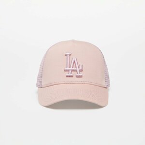 New Era Los Angeles Dodgers Tonal Mesh A-Frame Trucker Cap Pink