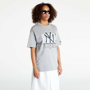 New Era New York Yankees MLB Team Wordmark Oversized T-Shirt Grey