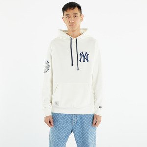 New Era New York Yankees MLB Heritage Oversized Hoodie Open White