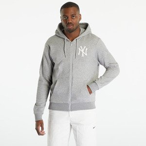 New Era League Essentials Fz Hoody New York Yankees Hgrwhi