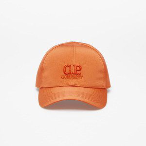 C.P. Company Chrome Baseball Cap Harvest Pumpkin