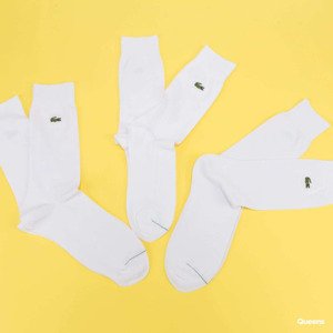 LACOSTE Cotton Blend Sock 3-Pack Wine