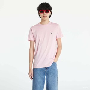 LACOSTE Regular Fit Tee Pink