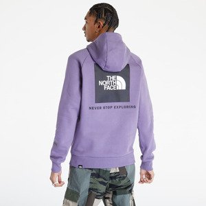 The North Face Raglan Red Box Hoodie Lunar Slate