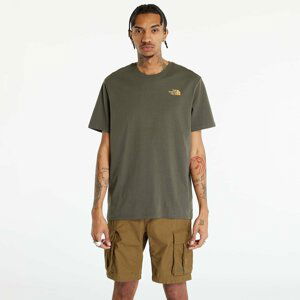 The North Face Redbox Celebration Short Sleeve Tee New Taupe Green/ Khaki Stone