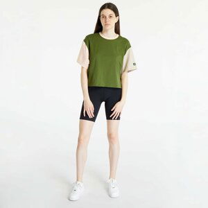 Columbia Deschutes Valley™ Cropped Short Sleeve Tee Pesto/ Peach Blossom