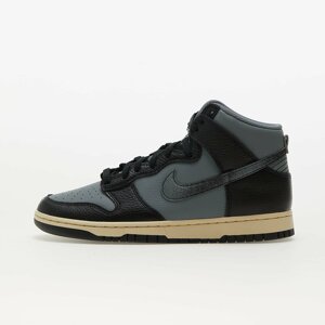 Nike Dunk High Retro Premium Smoke Grey/ Black-Beach-Black