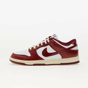 Nike W Dunk Low Premium White/ Team Red-Coconut Milk