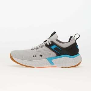 Under Armour Project Rock 5 Gray Matter/ Black/ Blue Surf