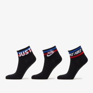 Nike Chaussette Quarter Lotx 3-Pack Socks Black