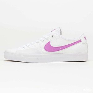 Nike SB Blazer Court White/ Fuchsia Glow/ White/ White