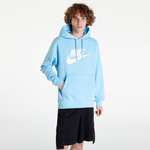 Nike Sportswear Club Fleece Graphic Pullover Hoodie Blue