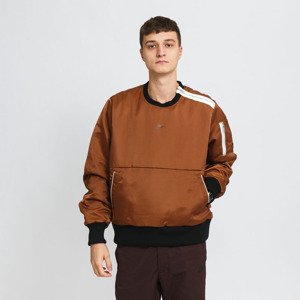 Nike Sportswear Style Essentials+ Men's Filled Crew Top Pecan/ Black