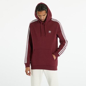 adidas 3-Stripes Hoody Shadow Red