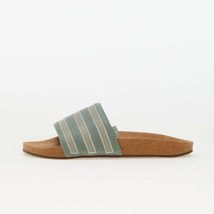 adidas Adilette Silver Green/ Metal Grey/ Gum5