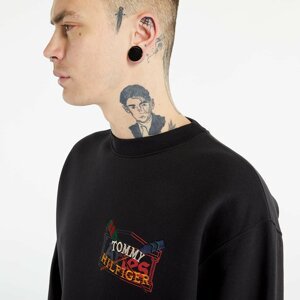 Tommy Jeans x Aries UNISEX Logo Crewneck Black