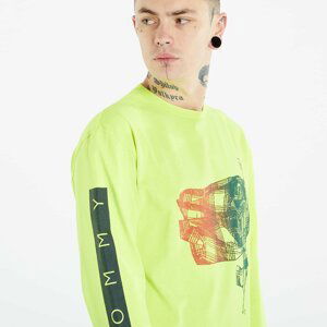 Tommy Jeans x Aries Long Sleeve Tee Safety Yellow