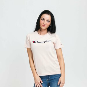 Champion Crewneck T-Shirt Pink