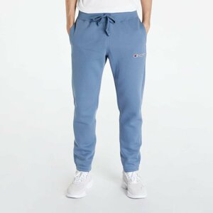 Champion Logo Elastic Cuff Pants Blue