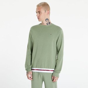 Tommy Hilfiger Logo Tape Track Sweatshirt Green