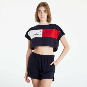 Tommy Hilfiger Cropped T-shirt Navy