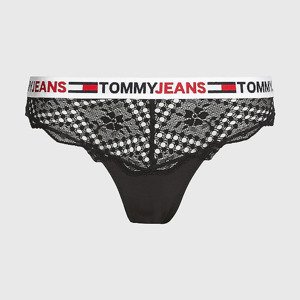 Tommy Hilfiger Lace Brazilian Briefs Black