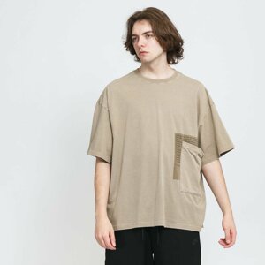 PREACH Big Pocket Wording Tee Beige