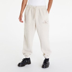 Calvin Klein Relaxed Sherpa Joggers UNISEX Cream