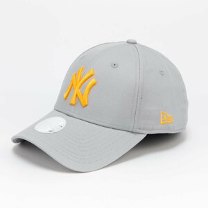 New Era New York Yankees Essential Womens 9FORTY Cap Grey/ Neon Orange