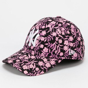 New Era New York Yankees Floral Womens 9FORTY Cap Black/ Pink