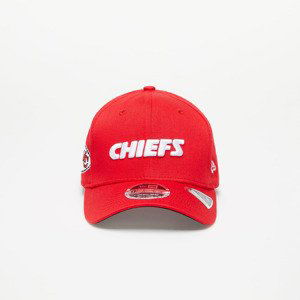 New Era Kansas City Chiefs Wordmark 9FIFTY Stretch Snap Cap Red