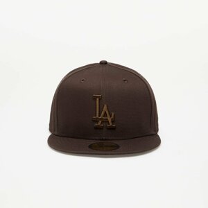 New Era Los Angeles Dodgers League Essential 59FIFTY Fitted Cap Dark Brown