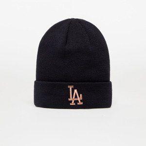 New Era Los Angeles Dodgers Womens Metallic Logo Beanie Black