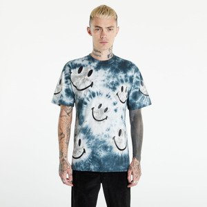 MARKET Smiley Shibori Dye T-Shirt Tie-Dye Blue