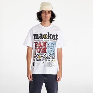 MARKET Random Workshop Think Tank Tee White