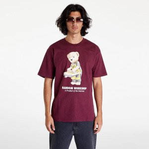 MARKET Random Workshop Bear Tee Burgundy