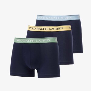 Polo Ralph Lauren Stretch Cotton Classic Trunks 3-Pack Dark Blue