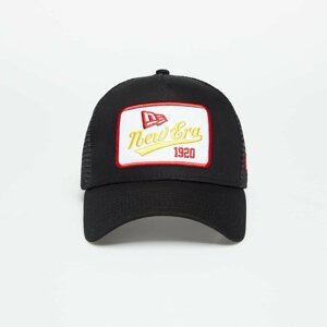 New Era State Patch Trucker Cap Black