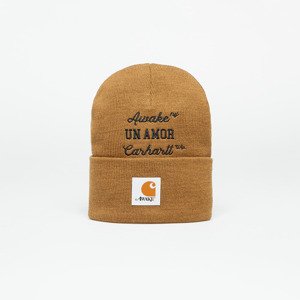 Awake NY X Carhartt WIP Un Amor Beanie Hamilton Brown