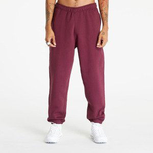Nike Solo Swoosh Men's Fleece Pants Night Maroon/ White