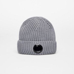 C.P. Company Extrafine Merino Wool Lens Beanie Griffin Grey