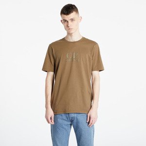 C.P. Company Jersey Embossed Logo T-Shirt Butternut