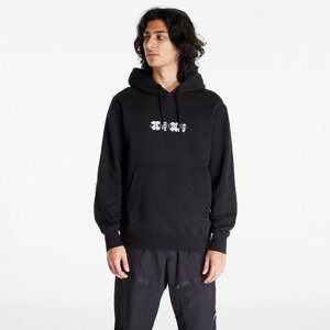 C.P. Company Brushed Fleece Logo Hoodie Black